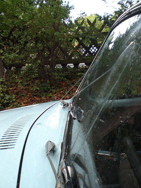 install widow washer blad on protege car